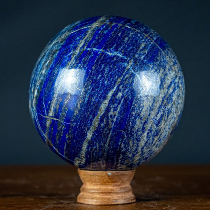 Natürliche Lapislazuli-Kristall-Kugel - 2668,81g - 120mm