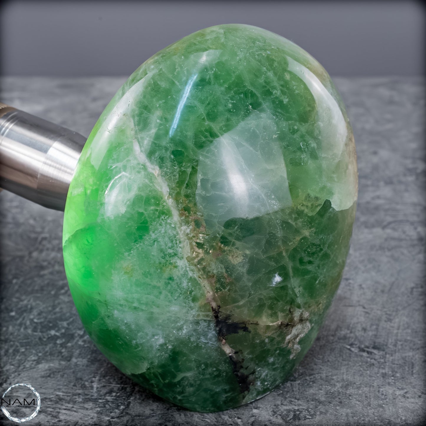 Natürliche Grüne Fluorit-Kristall Freiform - 934,99g
