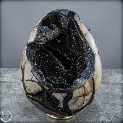 Natürliche Septarien Druse mit Calzit Kristallen, Spitzenqualität - 7020,17g