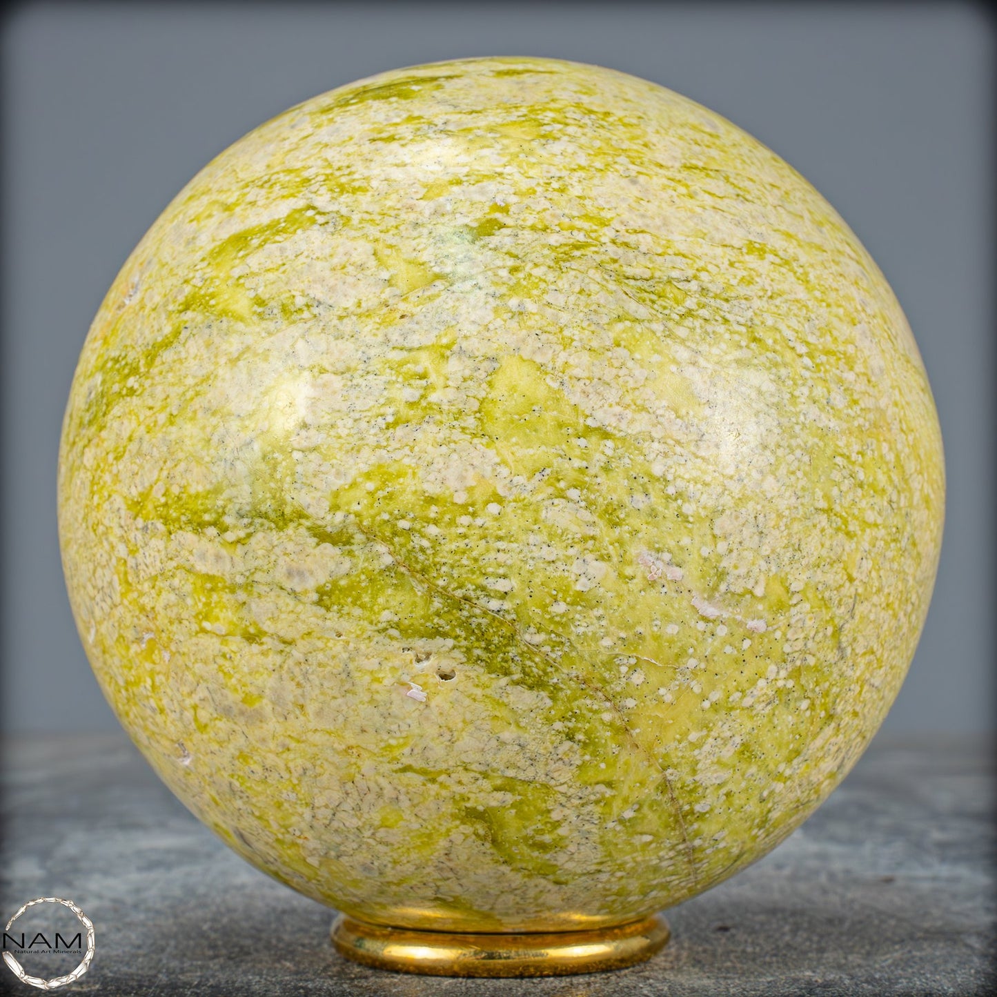 Natürliche Serpentin Kugel - 1783,75g - 112mm