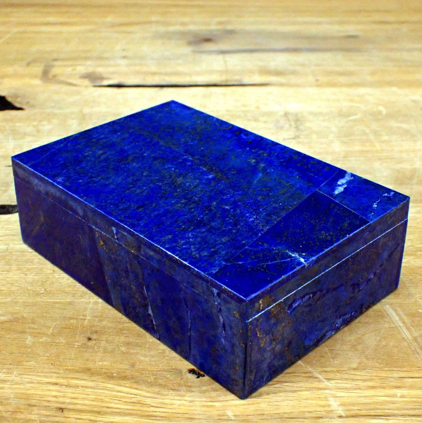 Lapislazuli Schmuckkästchen/Box - 751.19 g - 146×96×47 mm