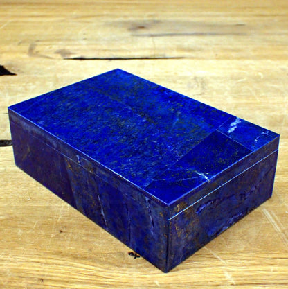 Lapislazuli Schmuckkästchen/Box - 751.19 g - 146×96×47 mm