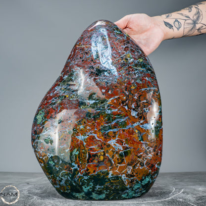 Natürliche Ozean-Jaspis Kristall-Freiform - 8819,47g