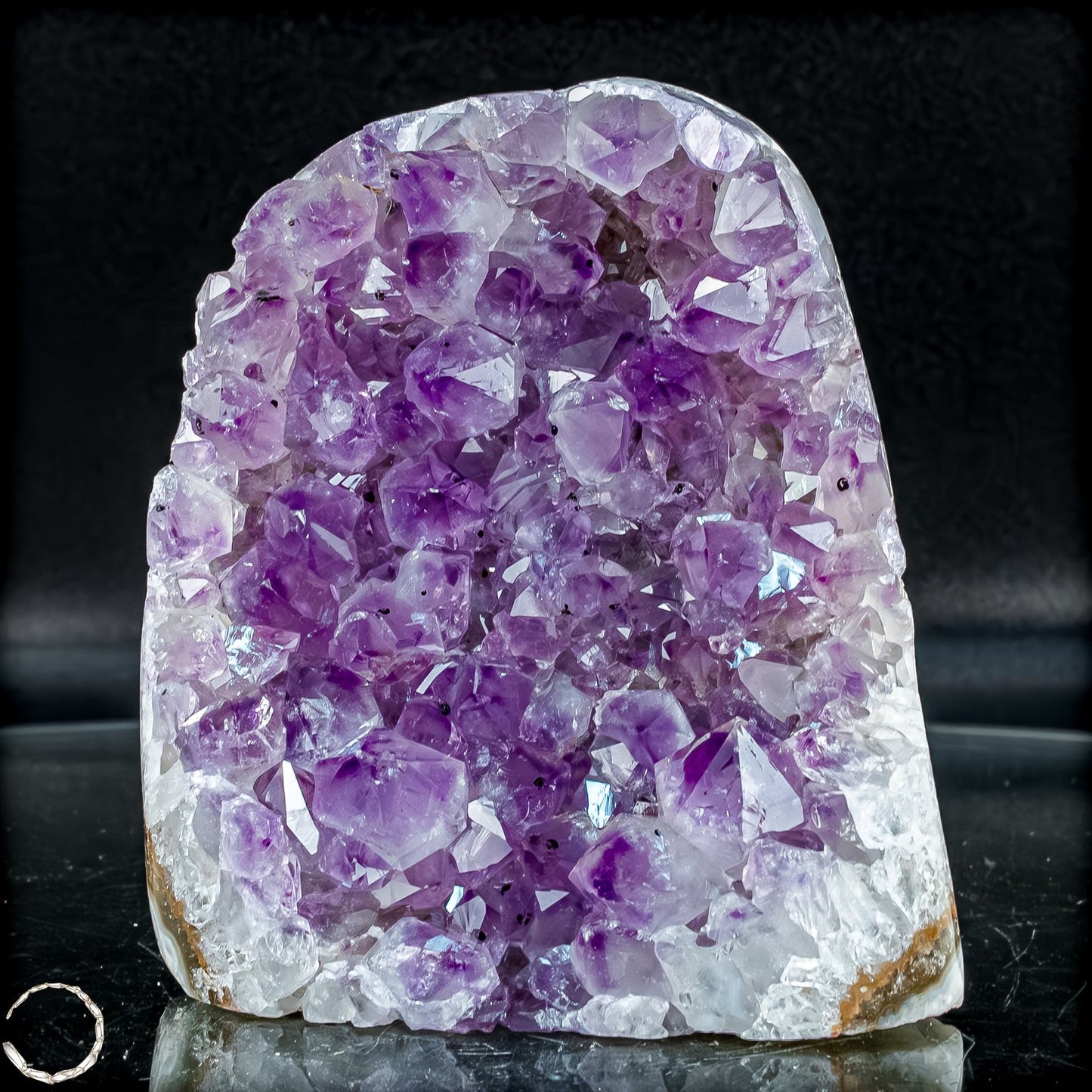 Natürliche Amethyst-Kristall Druse - 940,77g