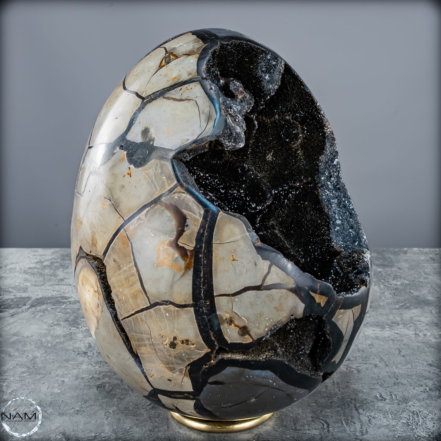 Natürliche Septarien Druse mit Calzit Kristallen, Spitzenqualität - 7020,17g