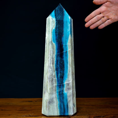 Großer Natürlicher Trolleit-Kristall Obelisk aus Brasilien - 3845,79g