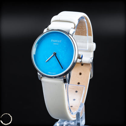 Türkis-Uhr mit Schweizer Uhrwerk – Natürliche Schönheit -28,10g -140,5ct