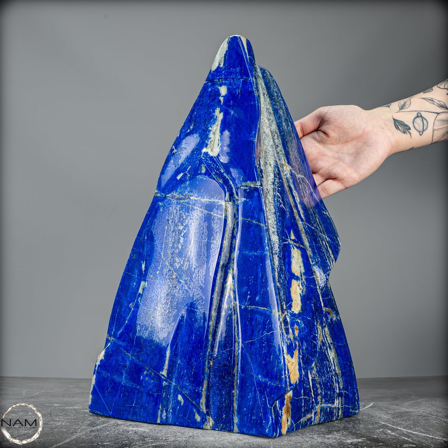 Natürliche Lapislazuli Kristall-Freiform -15530,77g