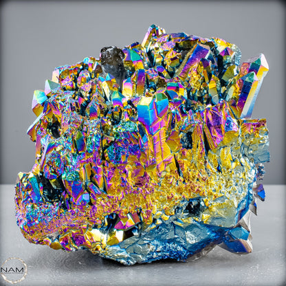 Wunderschönes Aura-Amethyst Kristallcluster – 1478,26g