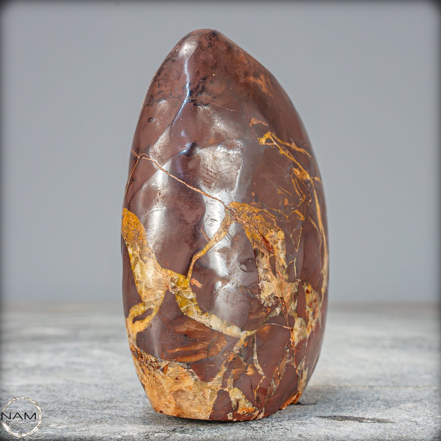 Natürliche Simbirzit-Kristall Freiform aus Russland - 444,83g