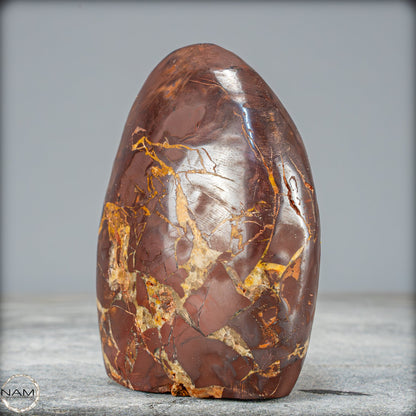 Natürliche Simbirzit-Kristall Freiform aus Russland - 444,83g