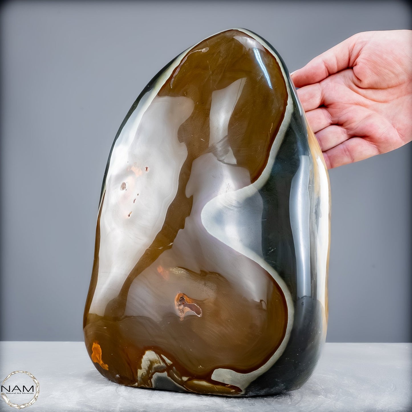 Natürliche Polychrome Jaspis Kristall-Freiform - 6775,15g