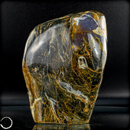 NSchwarze Opal Freiform aus Indonesien – Polierter Edelstein - 1354,64g