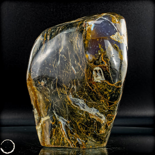 NSchwarze Opal Freiform aus Indonesien – Polierter Edelstein - 1354,64g