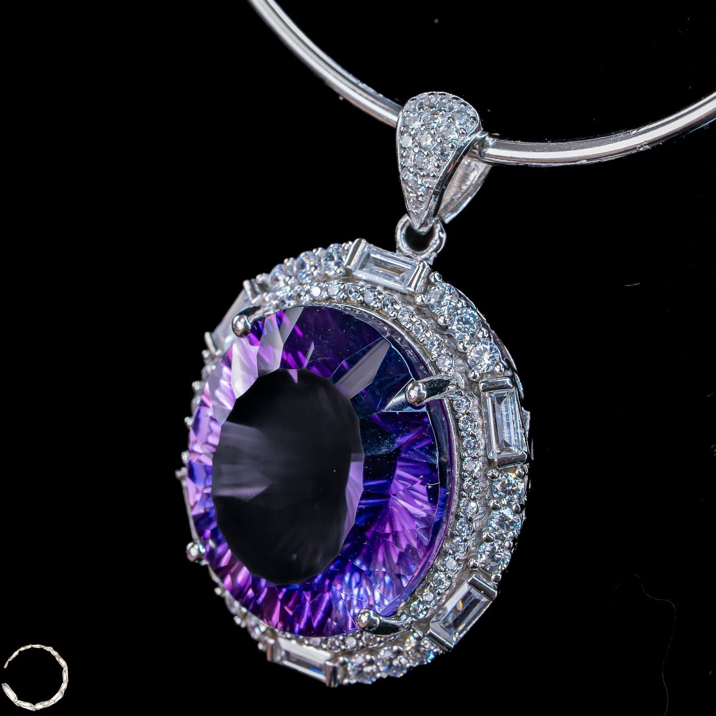 Amethyst-Anhänger – ein Meisterwerk aus Licht, Tiefe und Eleganz 9,78g 48,9ct
