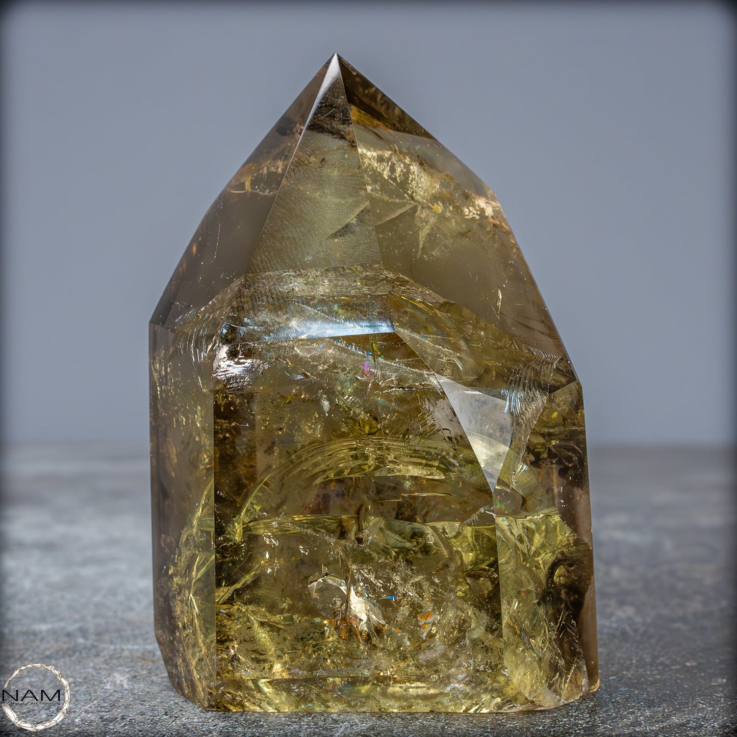 Top Qualität Transparenter Citrin Kristall - Brasilien - 263,85g
