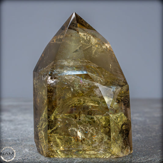 Top Qualität Transparenter Citrin Kristall - Brasilien - 263,85g