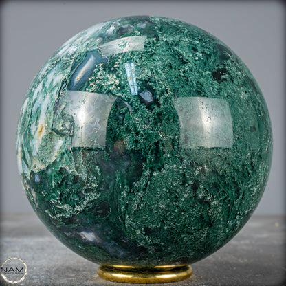 Natürlicher Moos Achat Kristall-Kugel - 1883,74g - 116mm