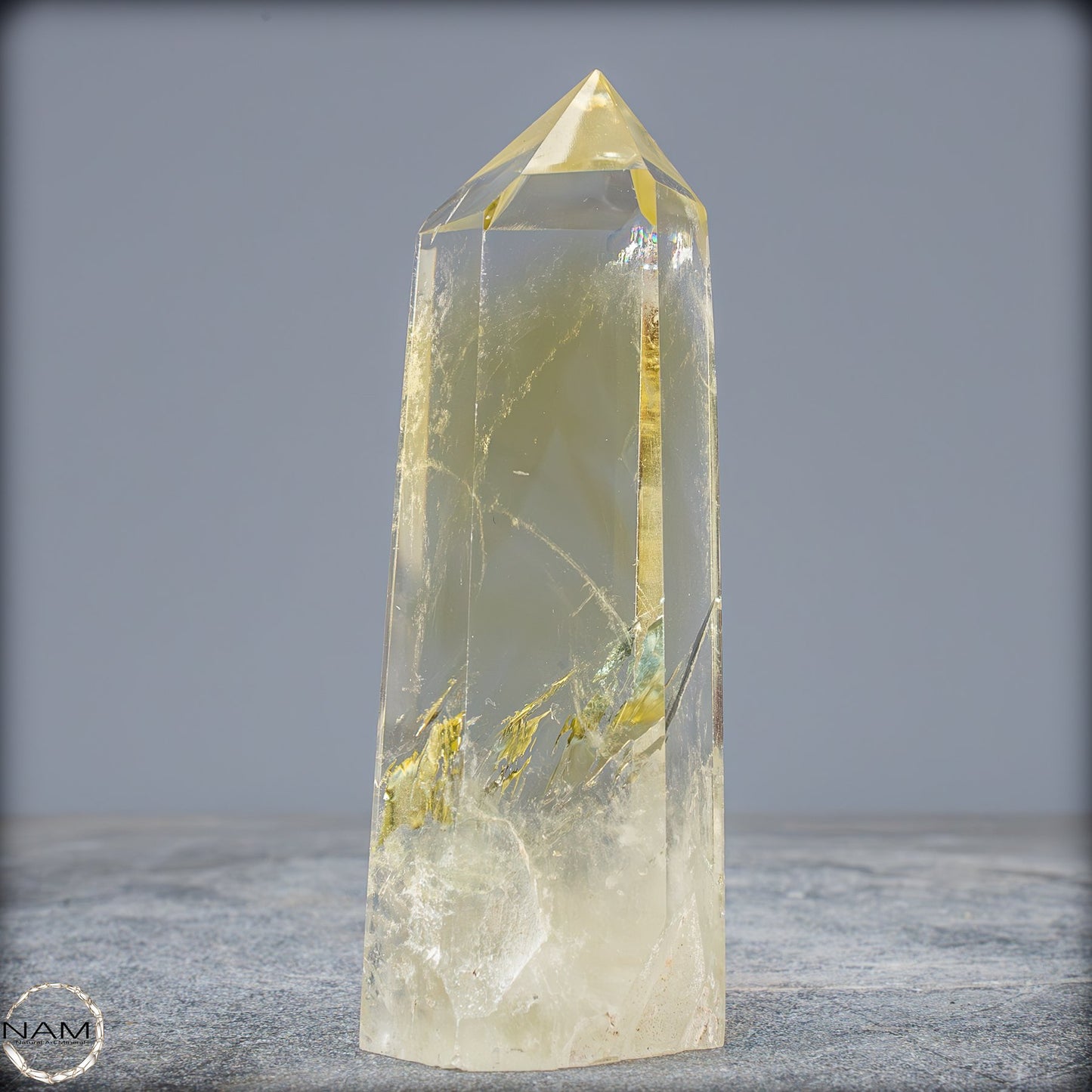 Top Qualität Transparenter Citrin Kristall - Brasilien - 237,99g