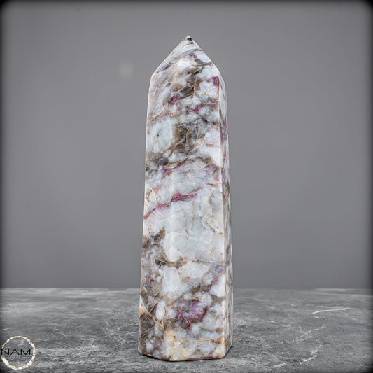 Einzigartiger Rubellit-Obelisk - 535,55g