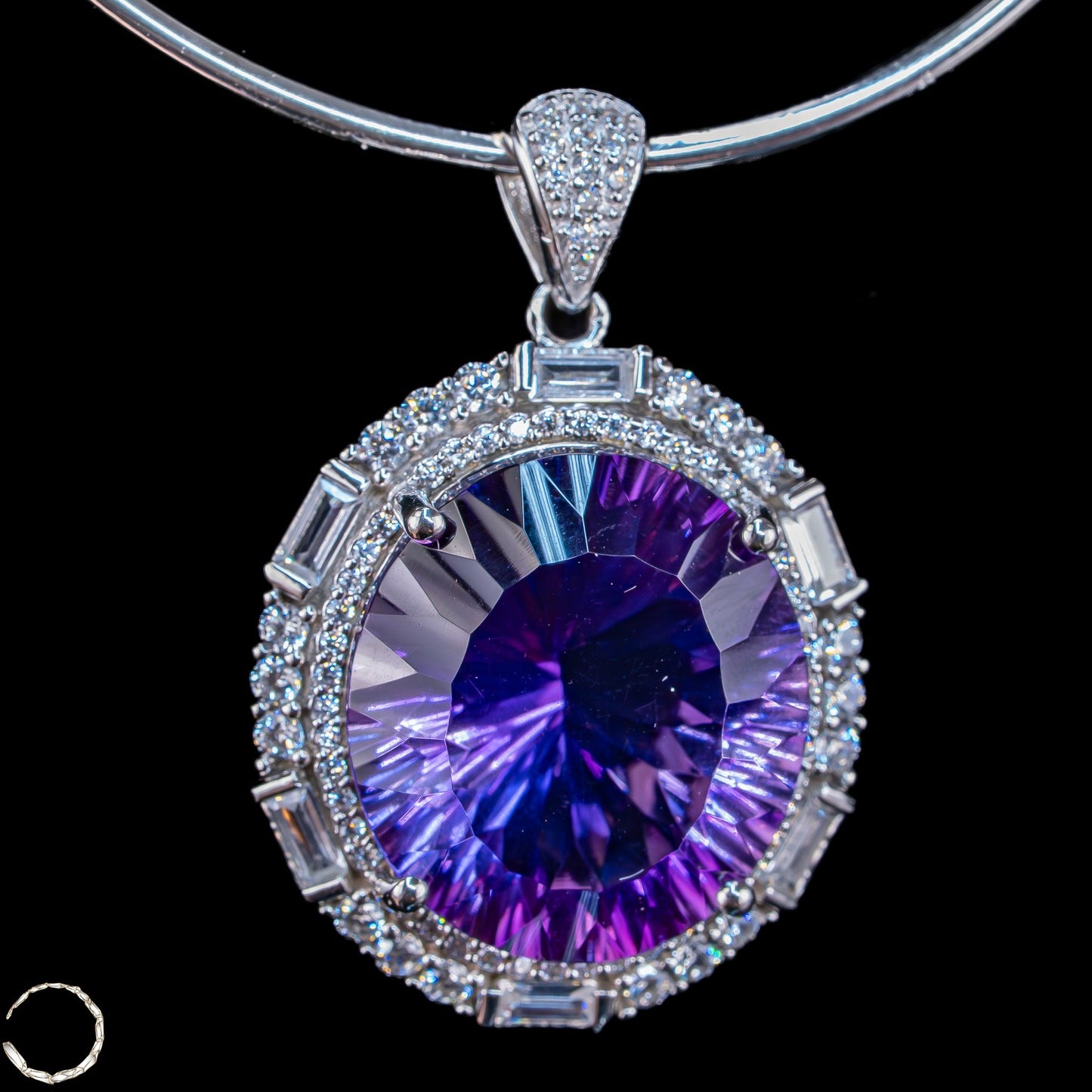 Amethyst-Anhänger – ein Meisterwerk aus Licht, Tiefe und Eleganz 9,78g 48,9ct
