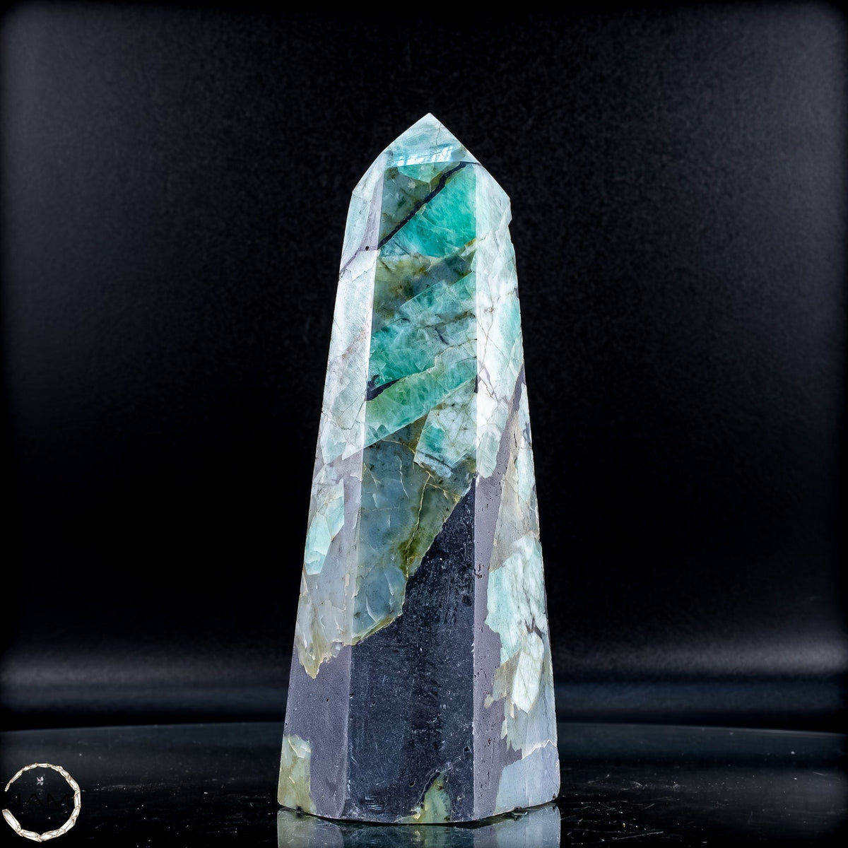 Natürlicher Smarag-Obelisk aus Kolumbien - 467,57g