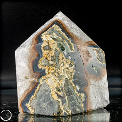 Natürliche Amethyst-Kristall Druse/Spitze - 728,27g