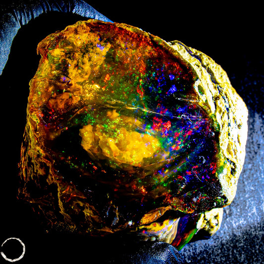 Seltener Natürlicher Großer Kristall-Opal, Äthiopien -230,22g - 1151,1ct