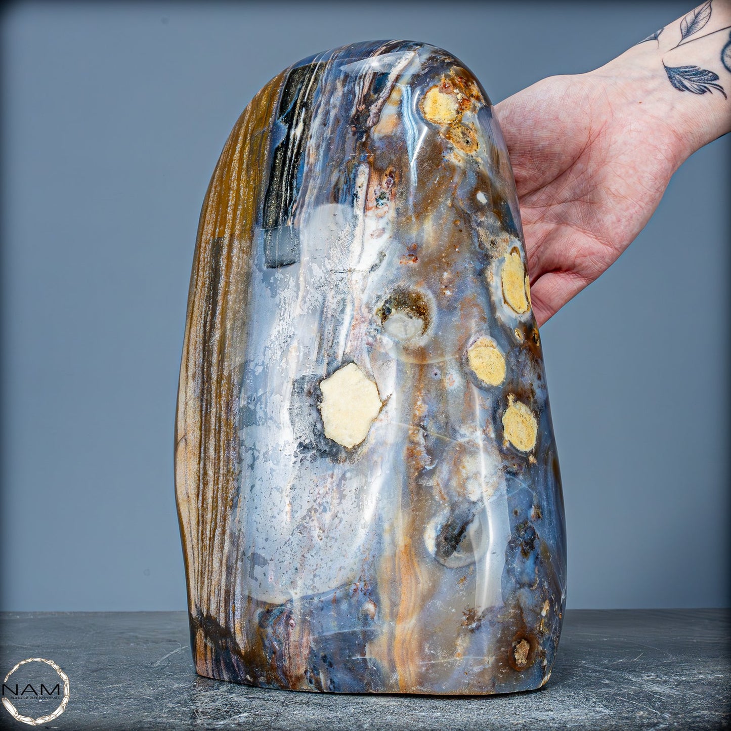 Natürliche Ozean-Jaspis Kristall-Freiform - 7881,55g