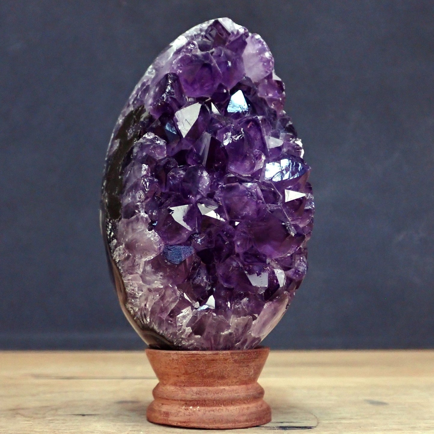 Wunderschönes Amethyst Ei Druse  – 812,84g