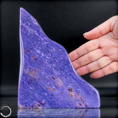 Seltener und Faszinierende Freiform aus Charoit -1473,39g