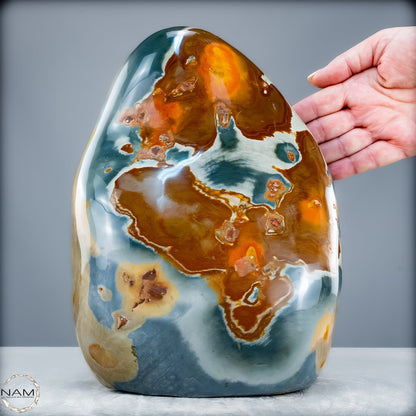 Natürliche Polychrome Jaspis Kristall-Freiform - 6775,15g