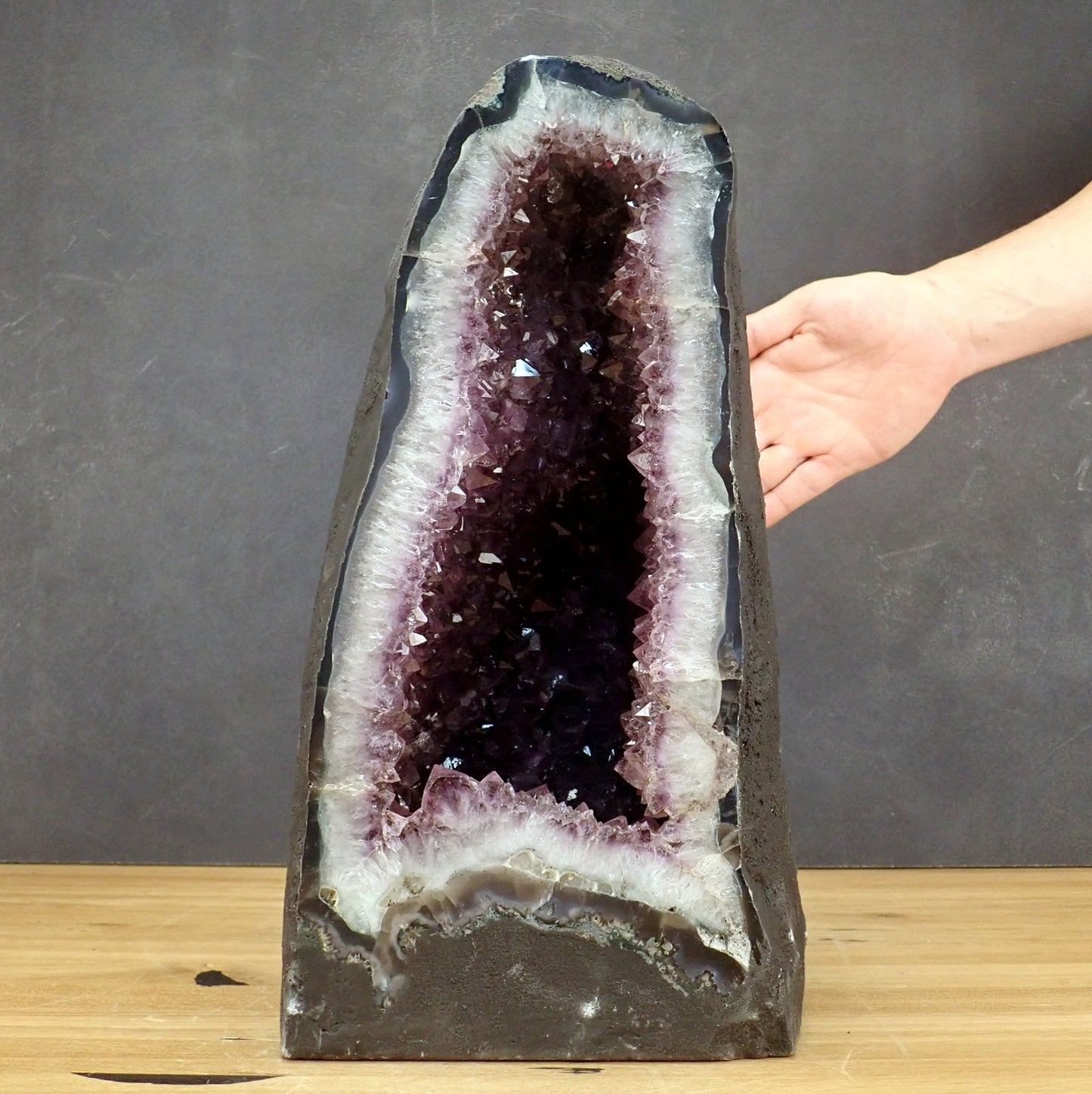 Große Amethyst Druse - 17520,18g - 395x185x205mm