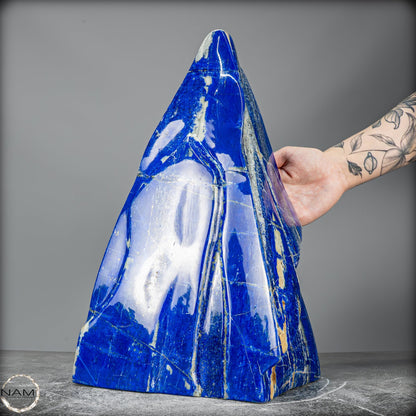 Natürliche Lapislazuli Kristall-Freiform -15530,77g