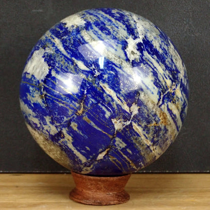 Königsblaue Lapislazuli-Kugel - 2901.60 g - 126 mm