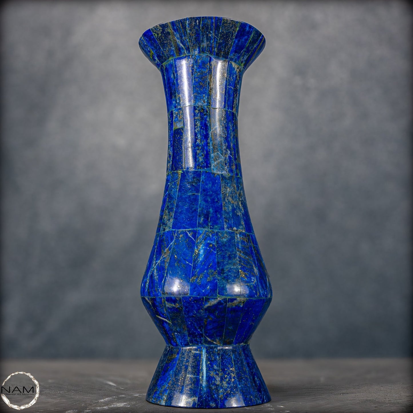 Seltener Natürliche Lapislazuli Kristall-Vase - 767,24g