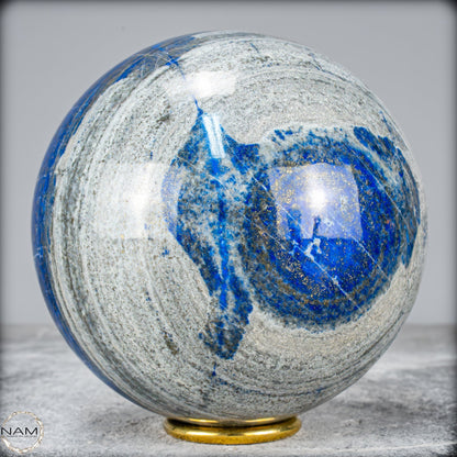 Natürliche Lapislazuli-Kristall-Kugel - 2526,37g - 127mm