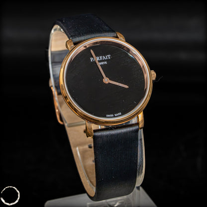 Obsidian-Armbanduhr mit Schweizer Uhrwerk - 26,86g 134,3ct