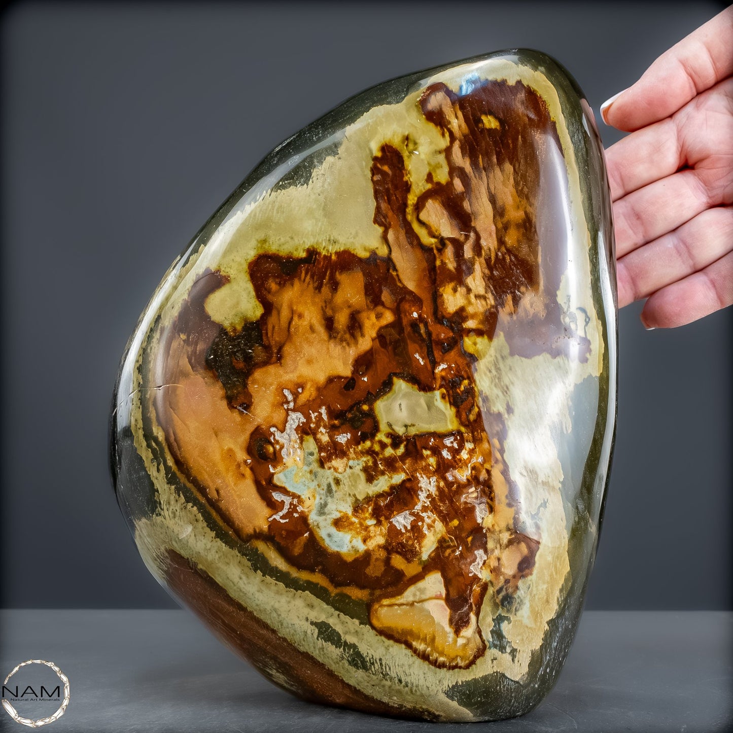 Natürliche Polychrome Jaspis Kristall-Freiform - 4321,41g