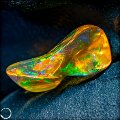 Seltener AAA+ Mexikanischer Feuer-Opal, 0,94g 4,7 ct
