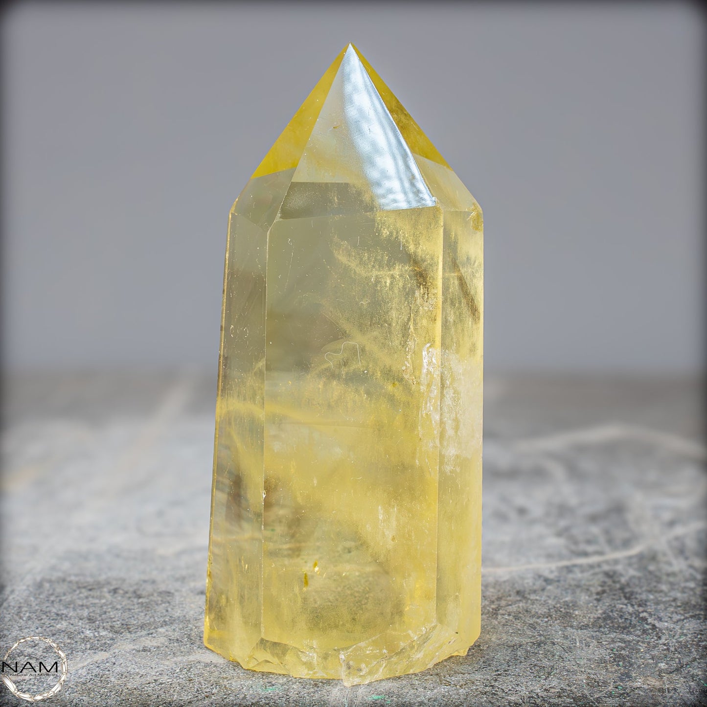 Top Qualität Transparenter Citrin Kristall - Brasilien - 372,49g