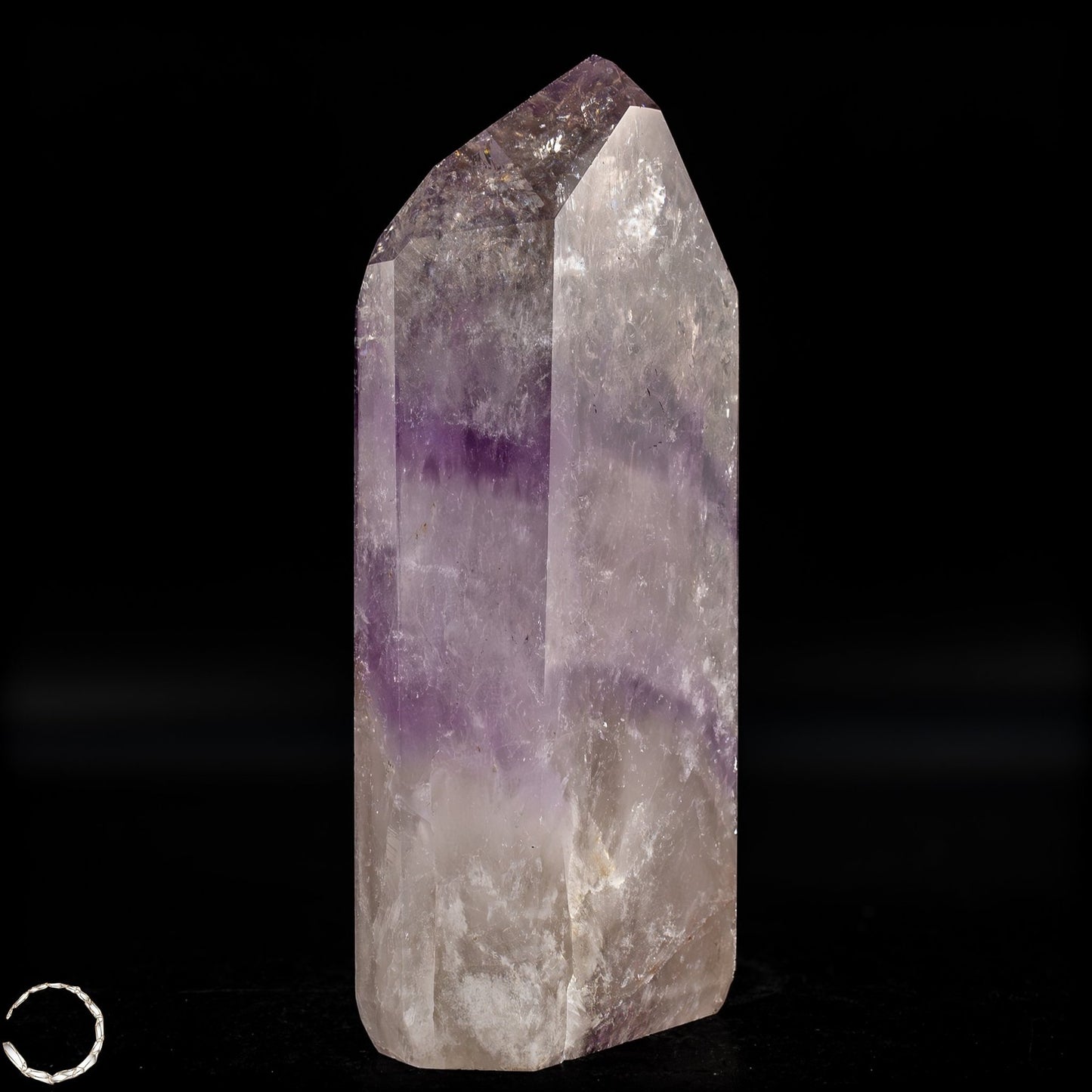 Natürliche, Sehr Seltene Amethyst-Kristall Spitze, Brasilien - 618,47g