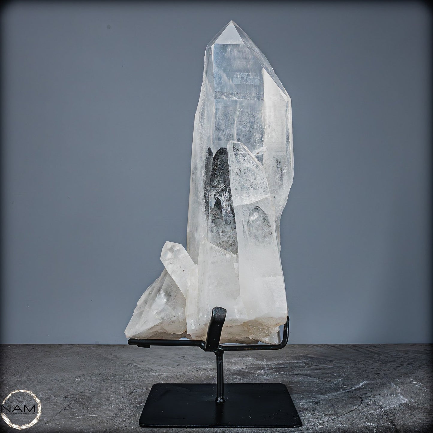 Seltener Doppel-Phantom Lumerische Quartz Kristall auf Ständer - 4654,92g