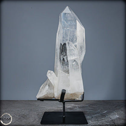 Seltener Doppel-Phantom Lumerische Quartz Kristall auf Ständer - 4654,92g