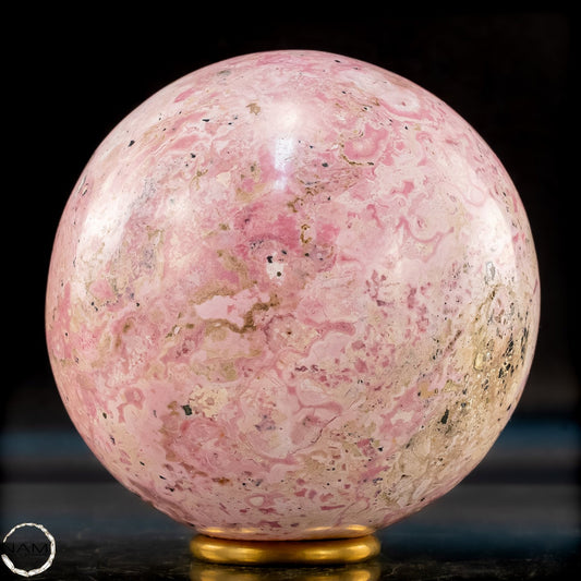 Rhodochrosit-Kugel – imposantes Unikat in Rosa-2012,44g