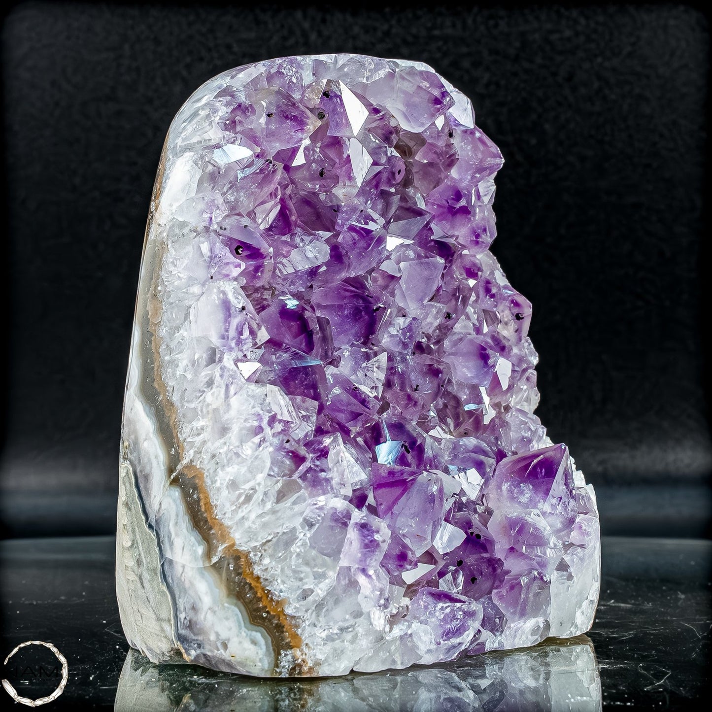 Natürliche Amethyst-Kristall Druse - 940,77g