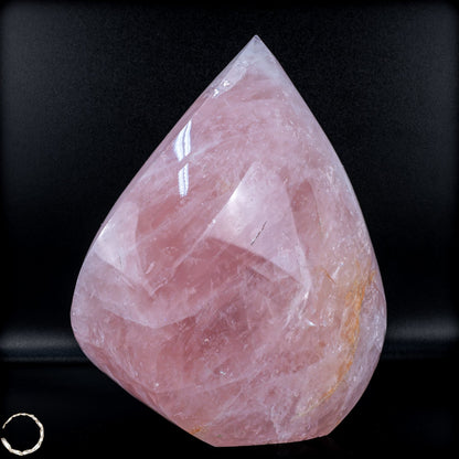 Natürliche Rosenquarz-Kristall Freiform aus Brasilien - 3129,11 g