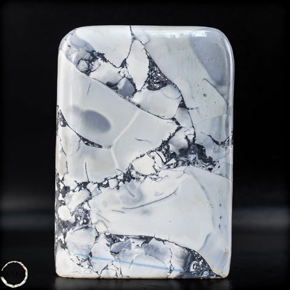Natürliche Indonesische Picture Jasper-Kristall Freiform – 949,28g