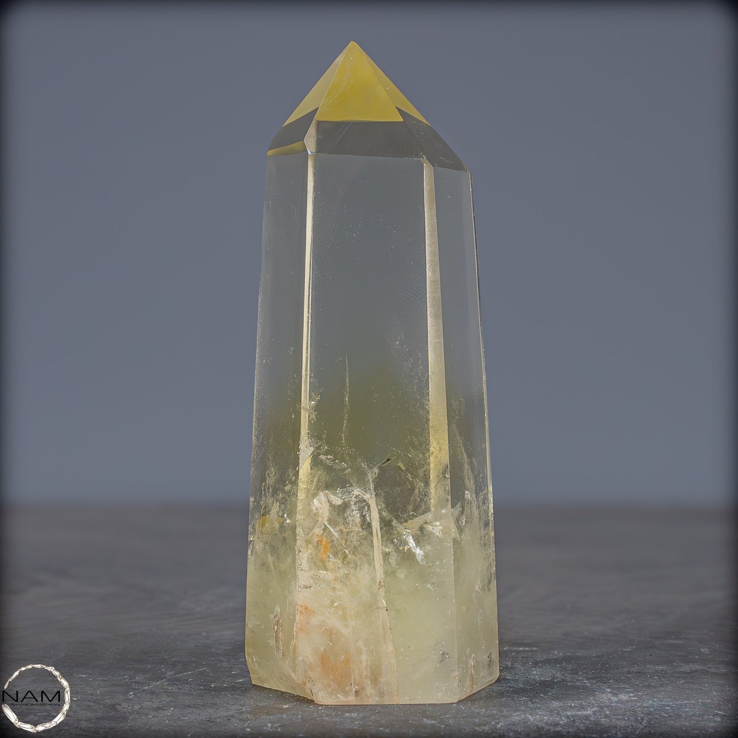 Top Qualität Transparenter Citrin Kristall - Brasilien - 349,57g