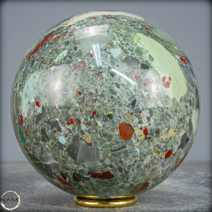 Natürliche Drachenblut-Jaspis Kugel aus Afrika - 2959,58g - 132mm